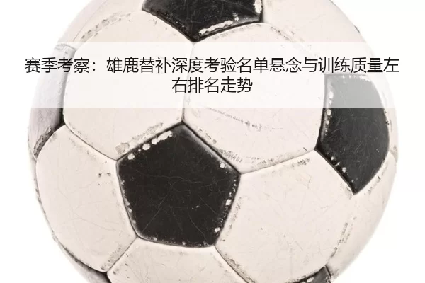 赛季考察：雄鹿替补深度考验名单悬念与训练质量左右排名走势